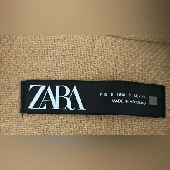 Zara Gold Button Coat - Picture 12 of 12